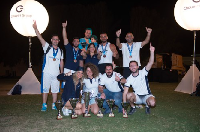 Choueiri Group Proudly Complete A Decade As “Title Sponsors” Of The Dubai Corporate Games