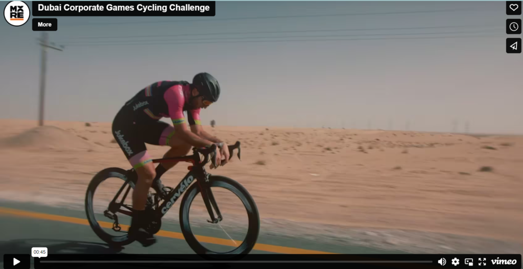 Dubai Corporate Games Cycling Challenge