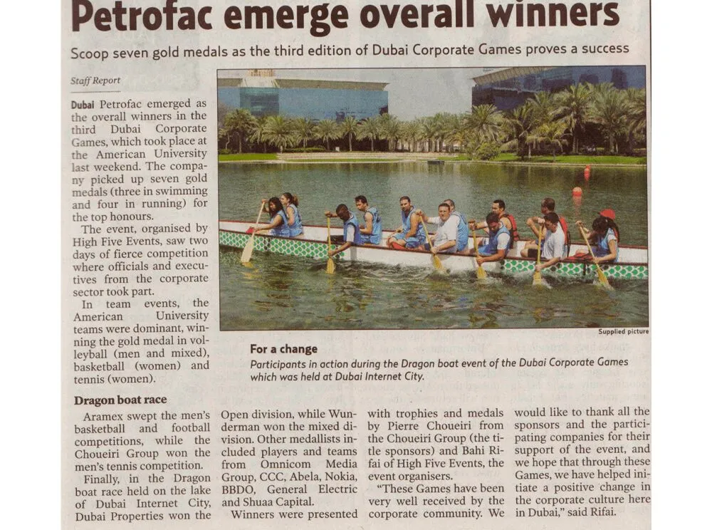 Petrofac Emerge Overall Winners
