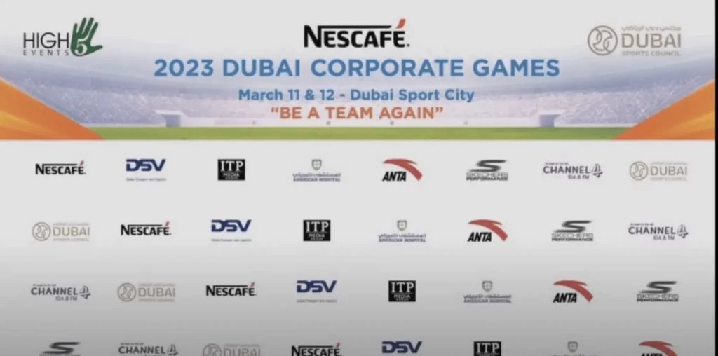 2023 Dubai Corporate Games
