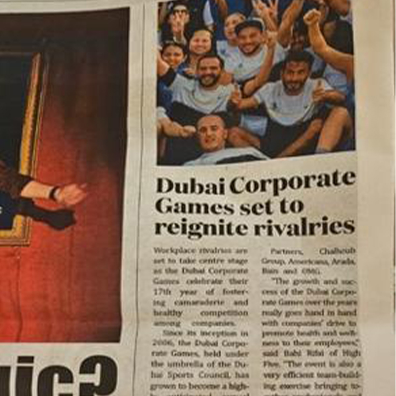Dubai Corporate Games set to reignite rivalries